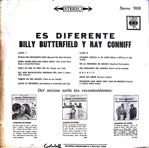 Conniff Meets Butterfield - Imagen 2