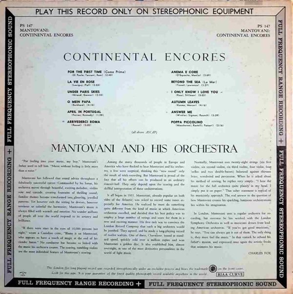 Continental Encores - Imagen 2