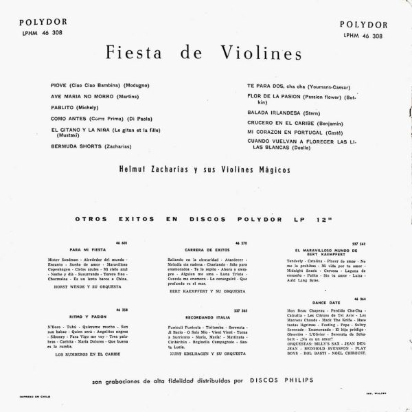 Fiesta de Violines (The Zacharias Hi-Fi Show) - Imagen 2