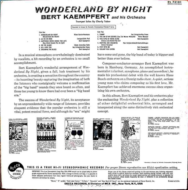 Wonderland By Night - Imagen 2