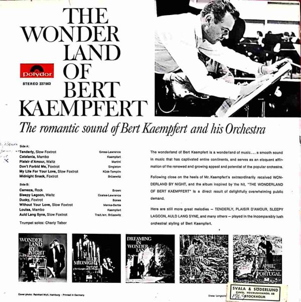 The Wonderland Of Bert Kaempfert - Imagen 2
