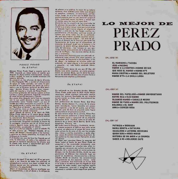 Lo Mejor De Perez Prado Vol. 3 - Imagen 2