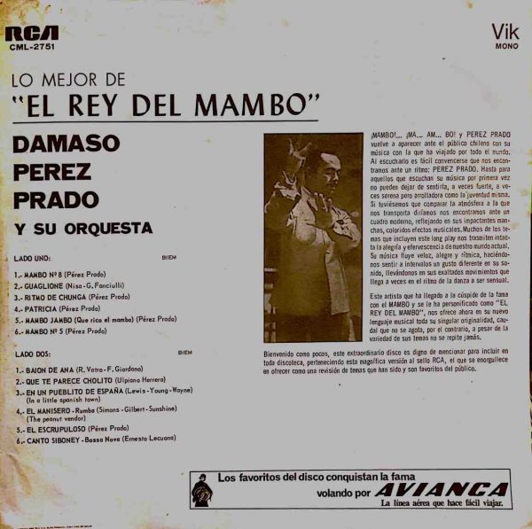 Lo Mejor De "El Rey Del Mambo" - Imagen 2
