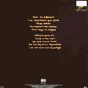 I Do Not Want What I Haven't Got