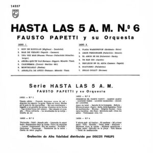 Hasta Las 5 A.M. Nº6