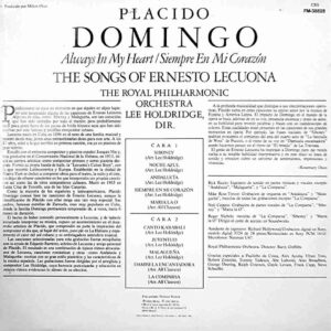 The Songs Of Ernesto Lecuona